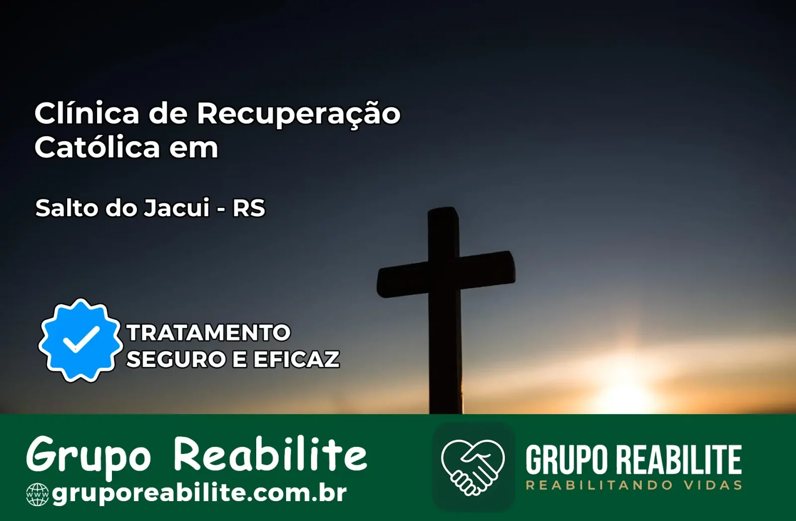 Clínica de Recuperação Católica em Salto do Jacuí | Internação 24h