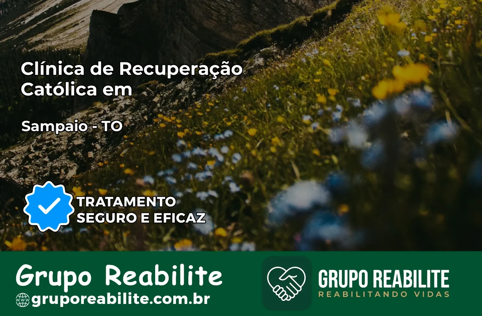 Clínica de Recuperação Católica em Sampaio | Internação 24h