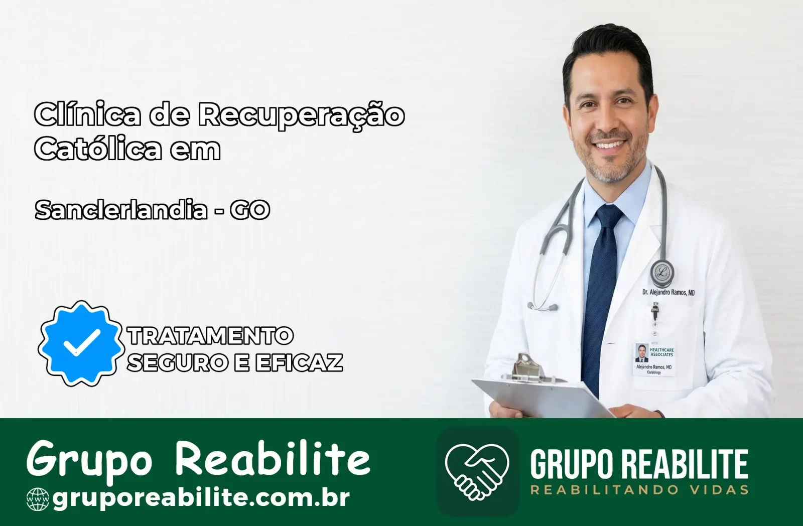 Clínica de Recuperação Católica em Sanclerlândia | Internação 24h