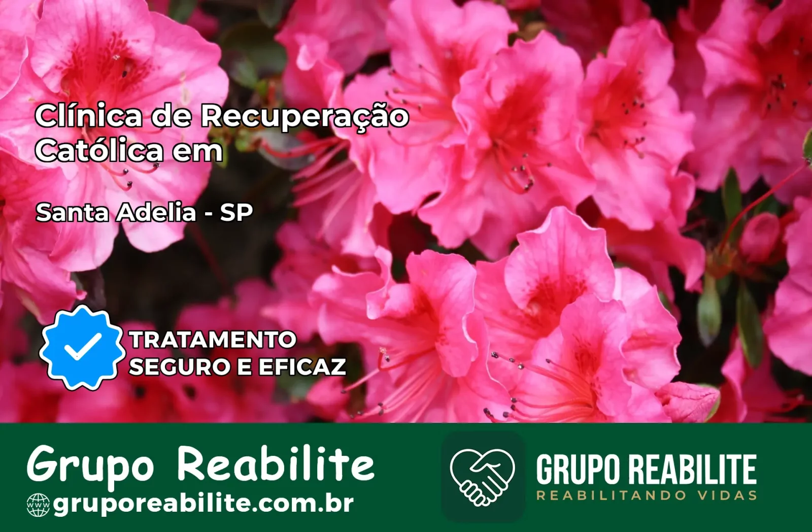 Clínica de Recuperação Católica em Santa Adélia | Internação 24h