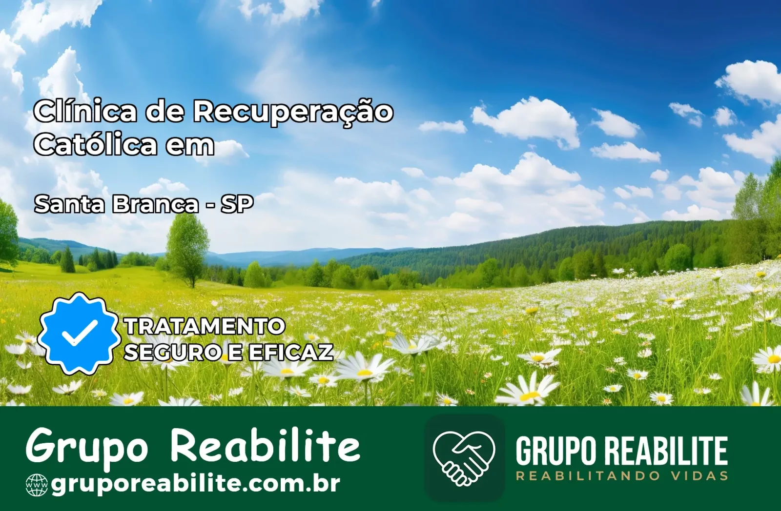 Clínica de Recuperação Católica em Santa Branca | Internação 24h
