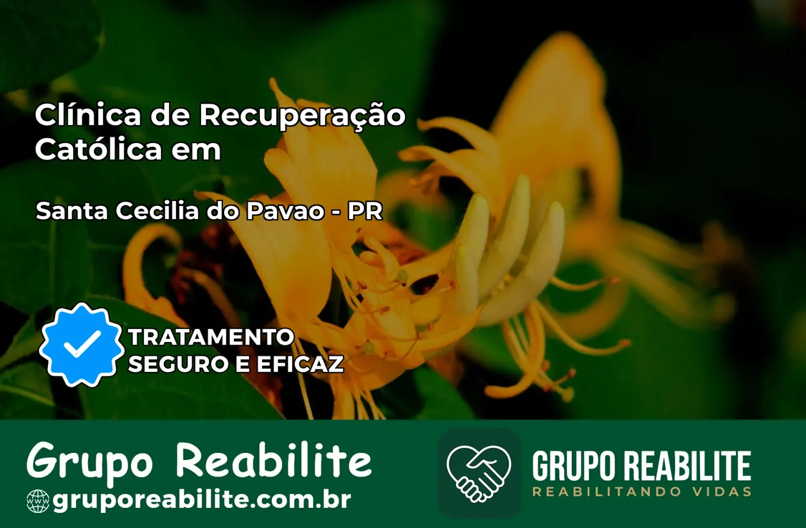 Clínica de Recuperação Católica em Santa Cecília do Pavão | Internação 24h