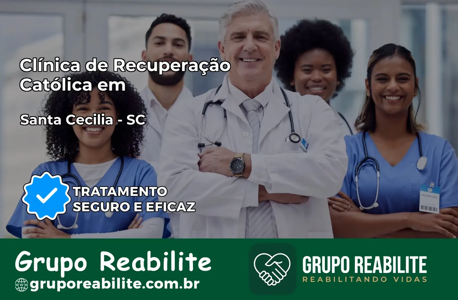 Clínica de Recuperação Católica em Santa Cecília | Internação 24h