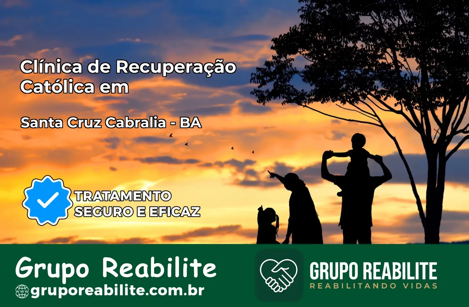 Clínica de Recuperação Católica em Santa Cruz Cabrália | Internação 24h