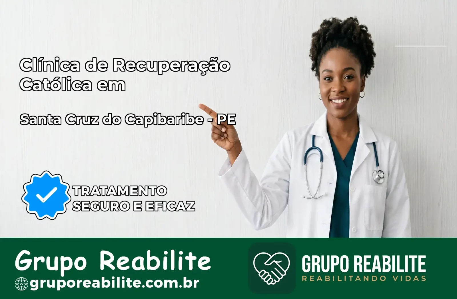 Clínica de Recuperação Católica em Santa Cruz do Capibaribe | Internação 24h