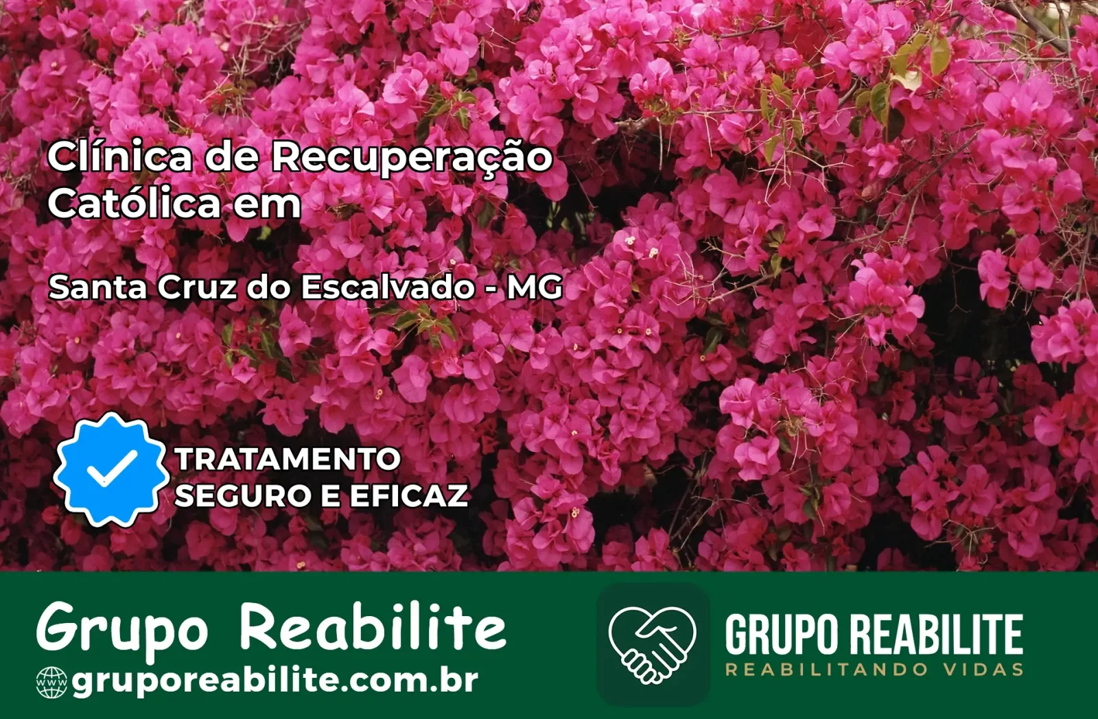 Clínica de Recuperação Católica em Santa Cruz do Escalvado | Internação 24h
