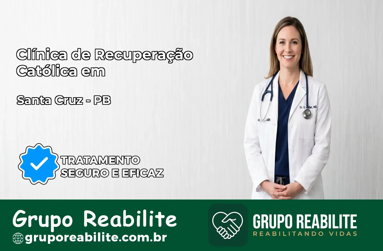 Clínica de Recuperação Católica em Santa Cruz | Internação 24h