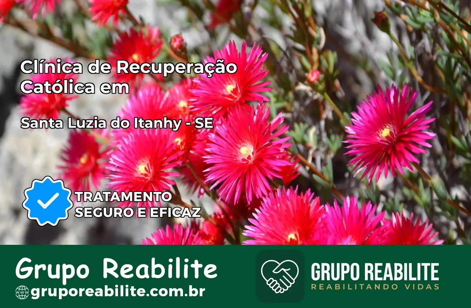 Clínica de Recuperação Católica em Santa Luzia do Itanhy | Internação 24h