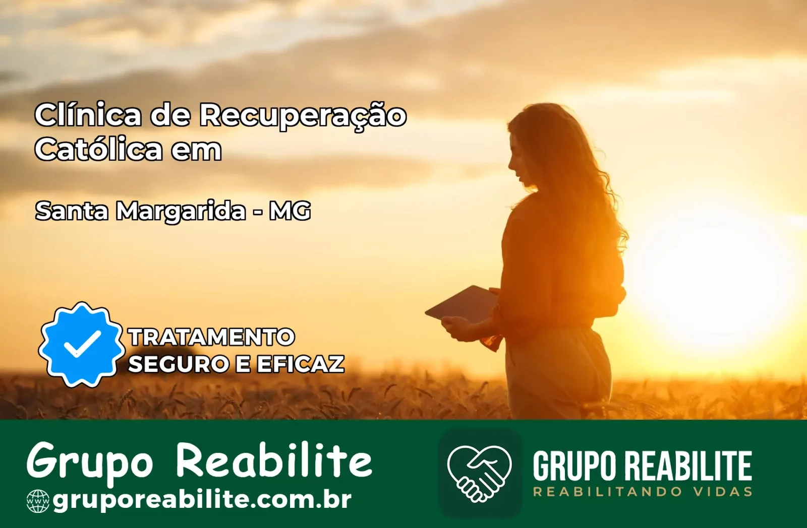 Clínica de Recuperação Católica em Santa Margarida | Internação 24h