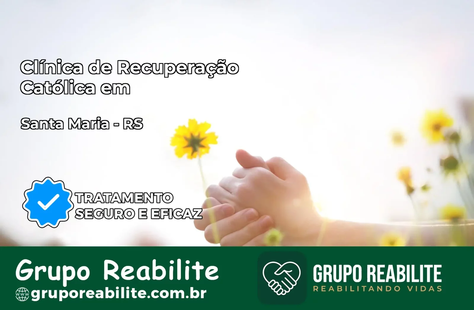 Clínica de Recuperação Católica em Santa Maria | Internação 24h