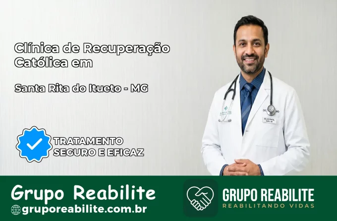 Clínica de Recuperação Católica em Santa Rita do Itueto | Internação 24h