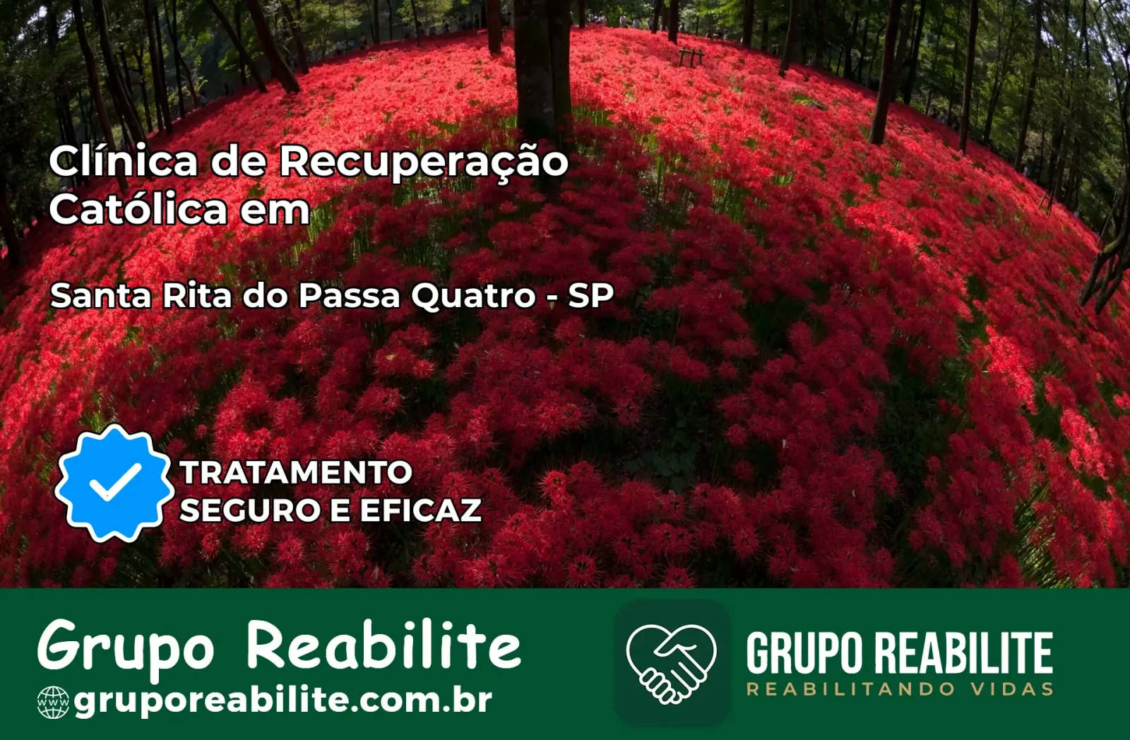 Clínica de Recuperação Católica em Santa Rita do Passa Quatro | Internação 24h
