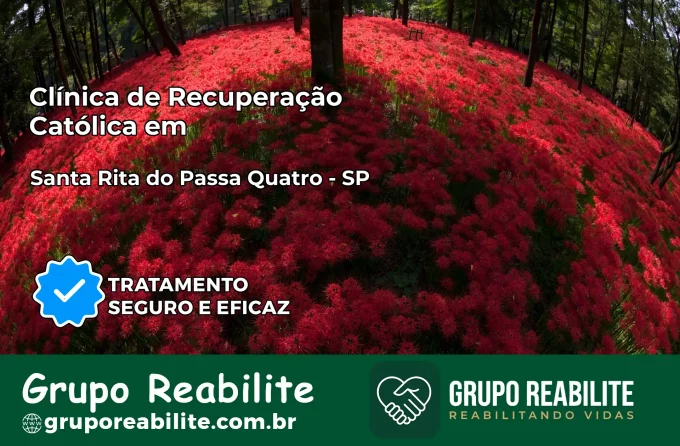 Clínica de Recuperação Católica em Santa Rita do Passa Quatro | Internação 24h