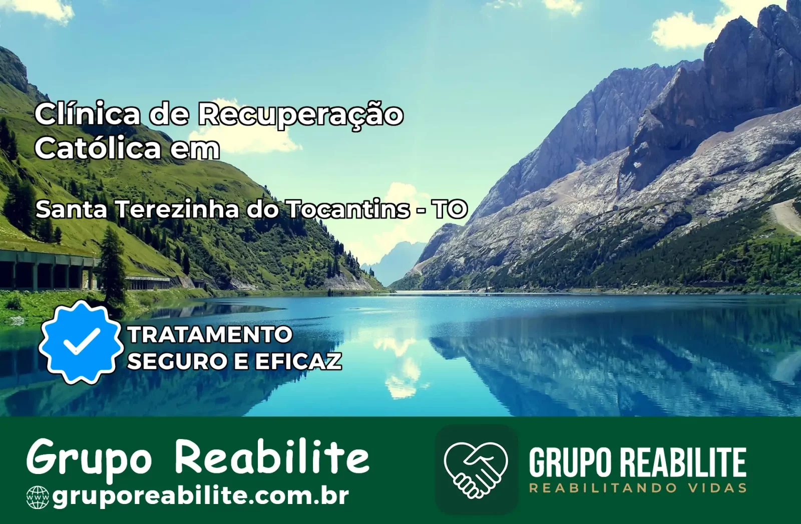 Clínica de Recuperação Católica em Santa Terezinha do Tocantins | Internação 24h