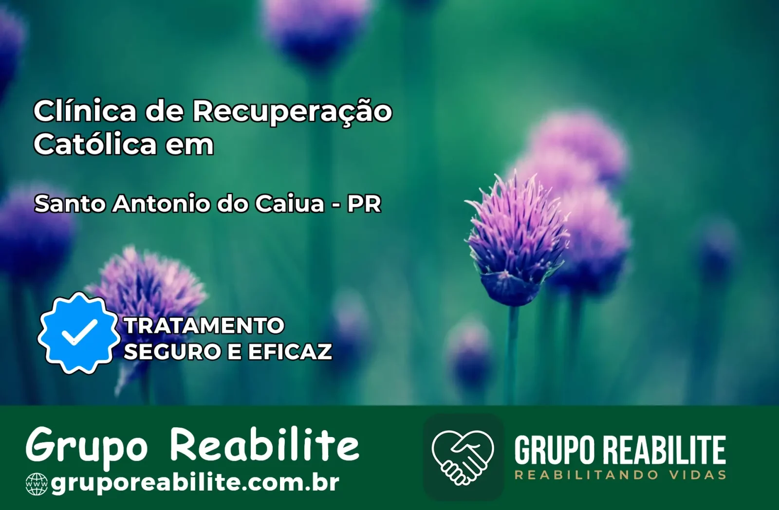 Clínica de Recuperação Católica em Santa Tereza do Oeste | Internação 24h