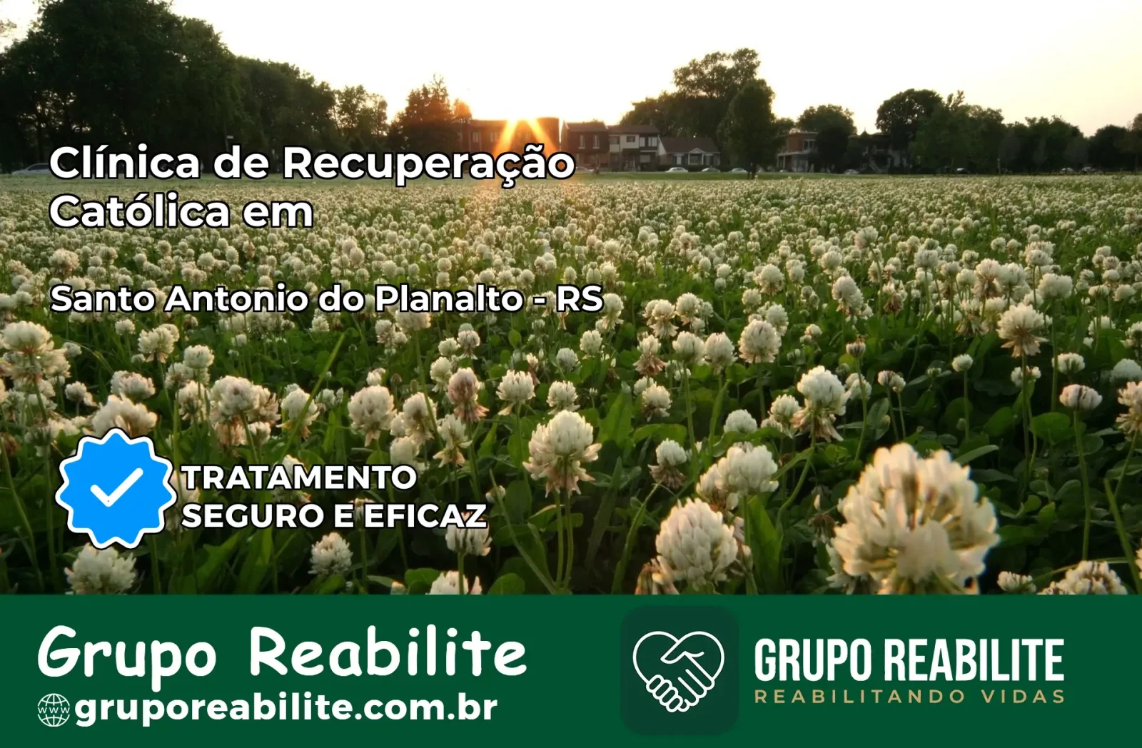 Clínica de Recuperação Católica em Santo Antônio do Planalto | Internação 24h