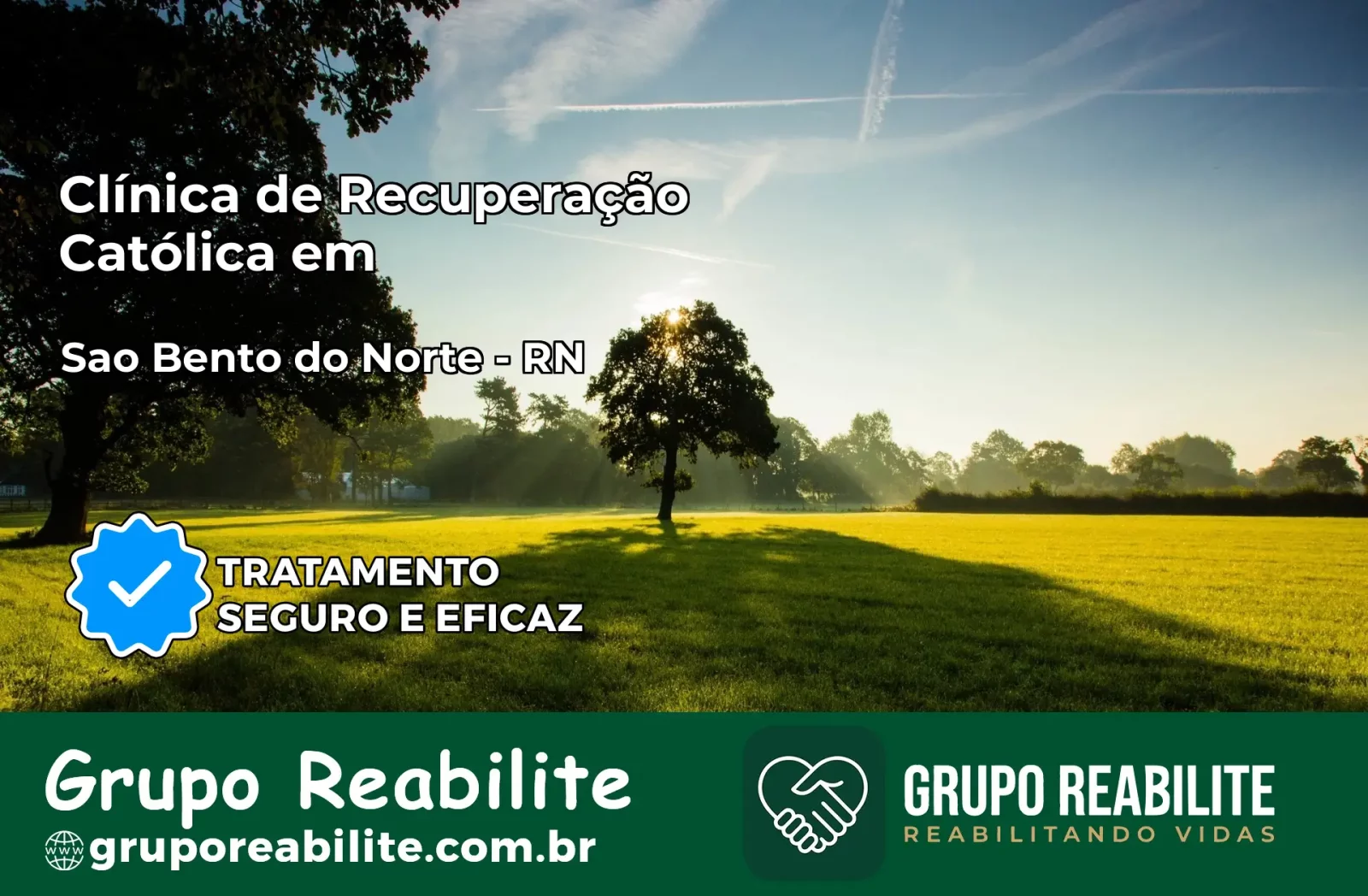 Clínica de Recuperação Católica em São Bento do Norte | Internação 24h