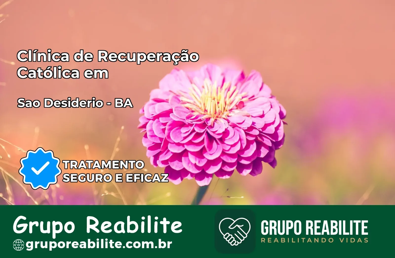 Clínica de Recuperação Católica em São Desidério | Internação 24h