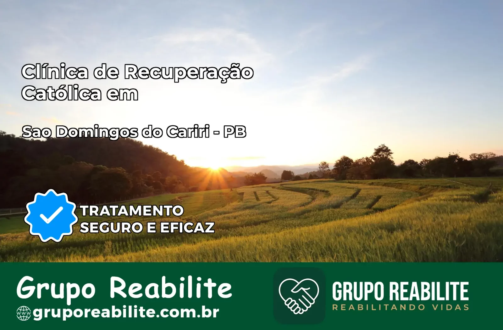 Clínica de Recuperação Católica em São Domingos do Cariri | Internação 24h