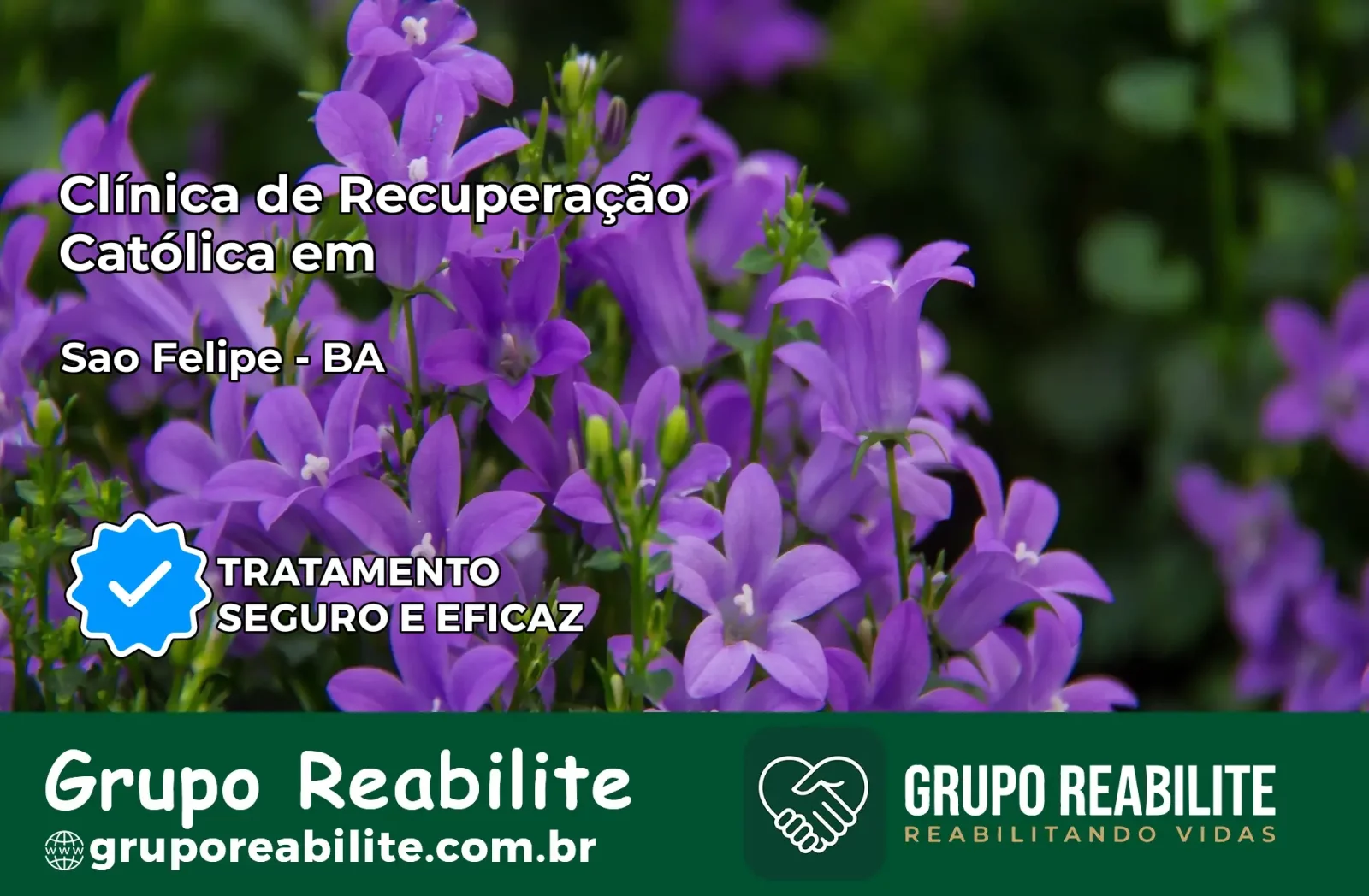 Clínica de Recuperação Católica em São Felipe | Internação 24h