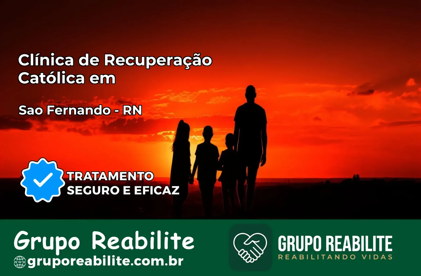 Clínica de Recuperação Católica em São Fernando | Internação 24h