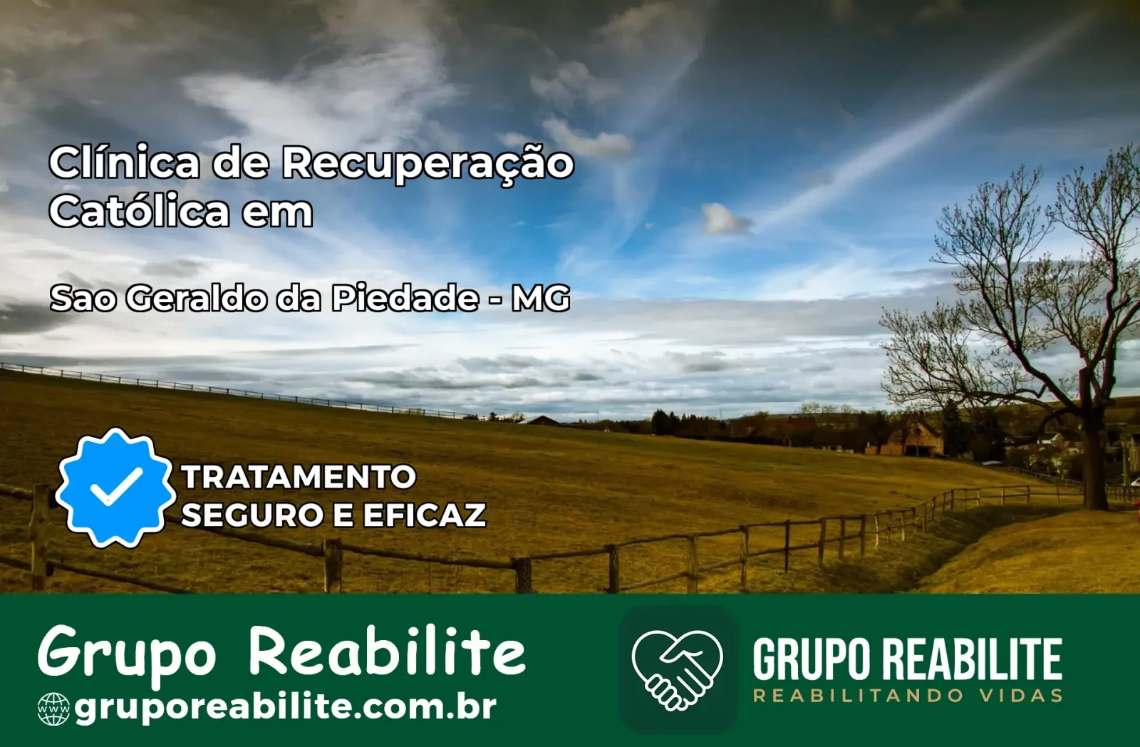 Clínica de Recuperação Católica em São Geraldo da Piedade | Internação 24h