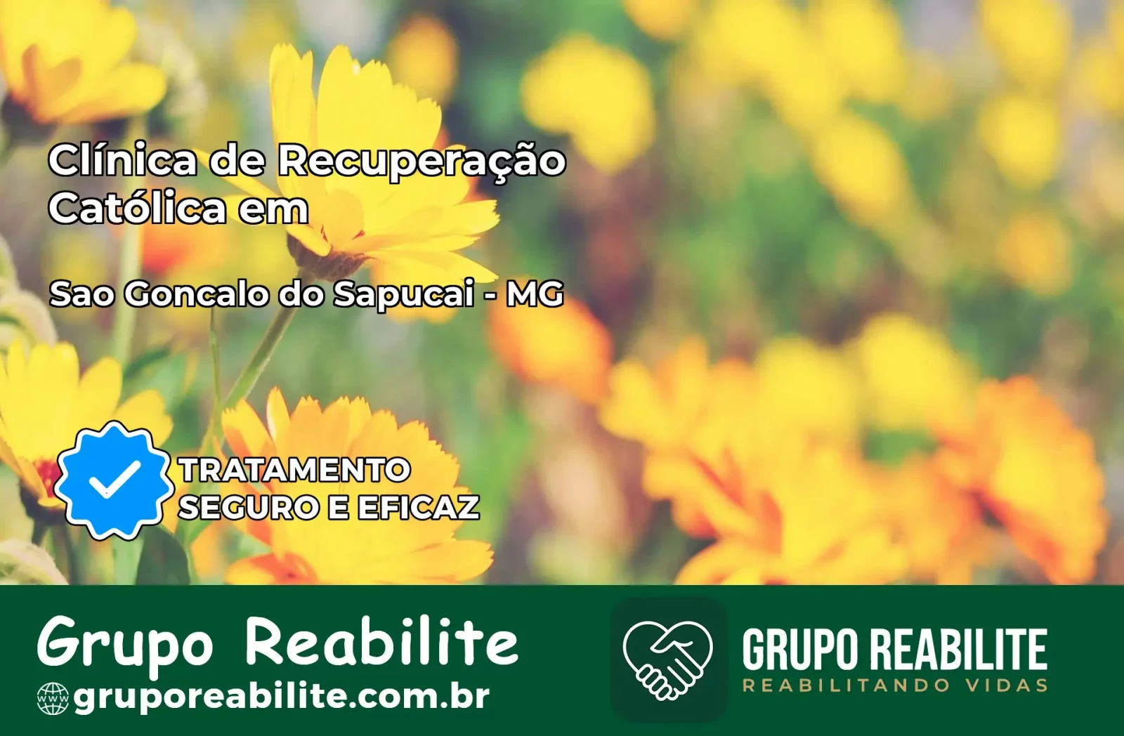 Clínica de Recuperação Católica em São Gonçalo do Sapucaí | Internação 24h