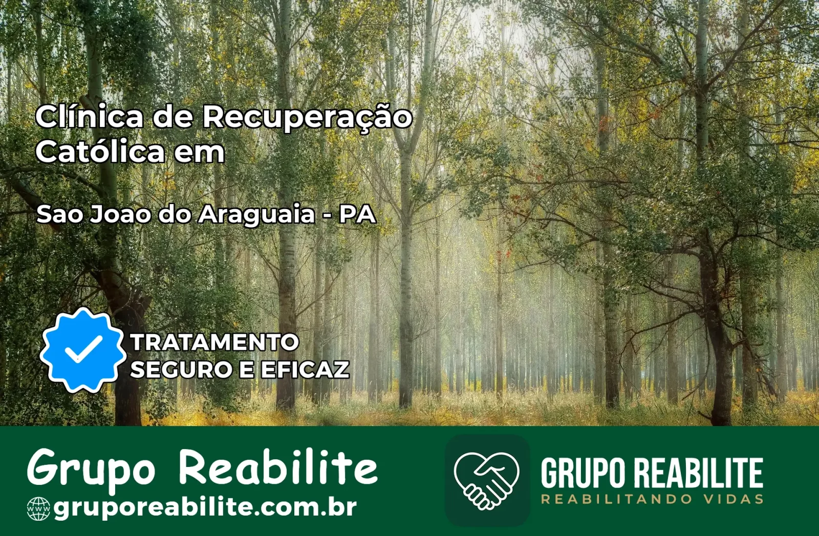 Clínica de Recuperação Católica em São João do Araguaia | Internação 24h