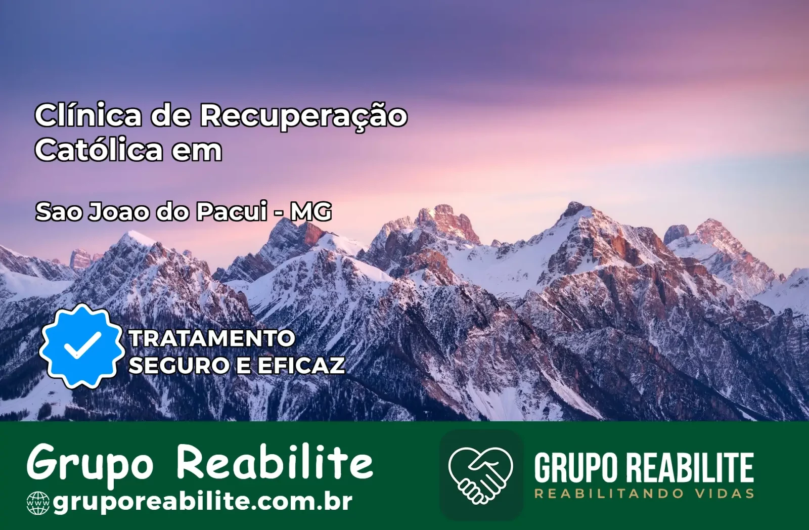 Clínica de Recuperação Católica em São João do Pacuí | Internação 24h