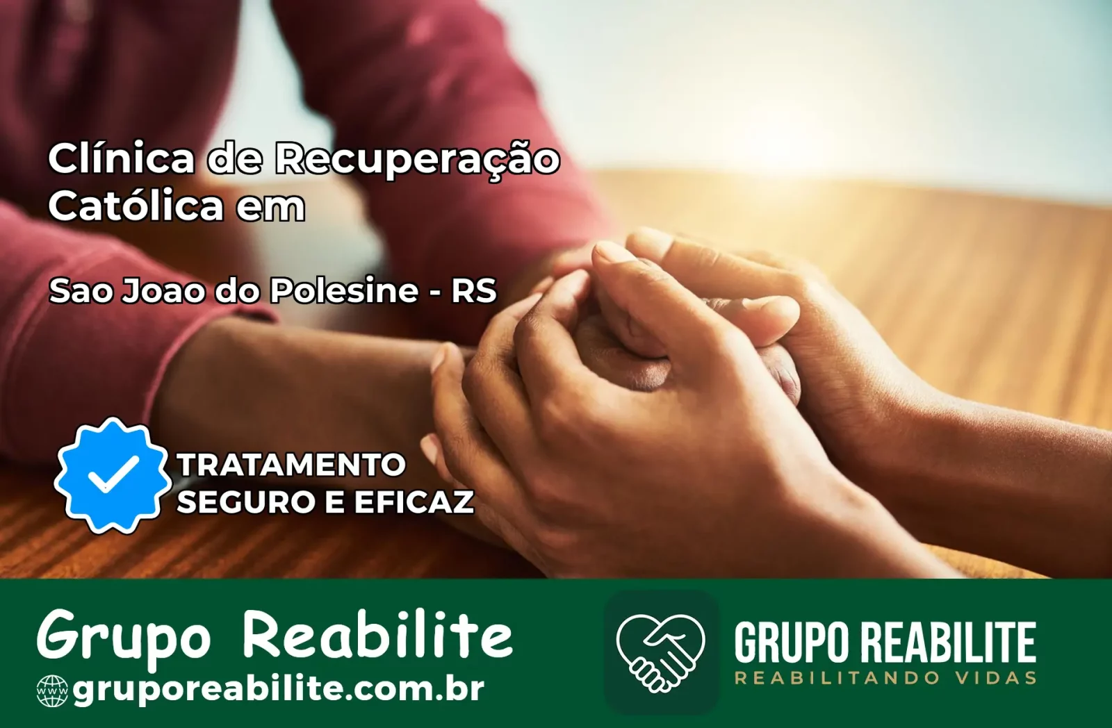 Clínica de Recuperação Católica em São João do Polêsine | Internação 24h