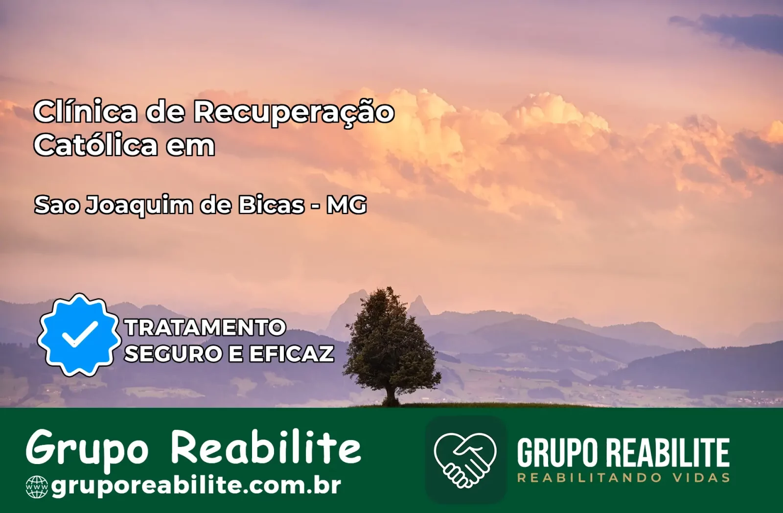 Clínica de Recuperação Católica em São Joaquim de Bicas | Internação 24h