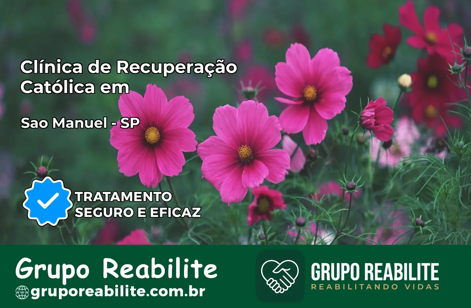 Clínica de Recuperação Católica em São Manuel | Internação 24h