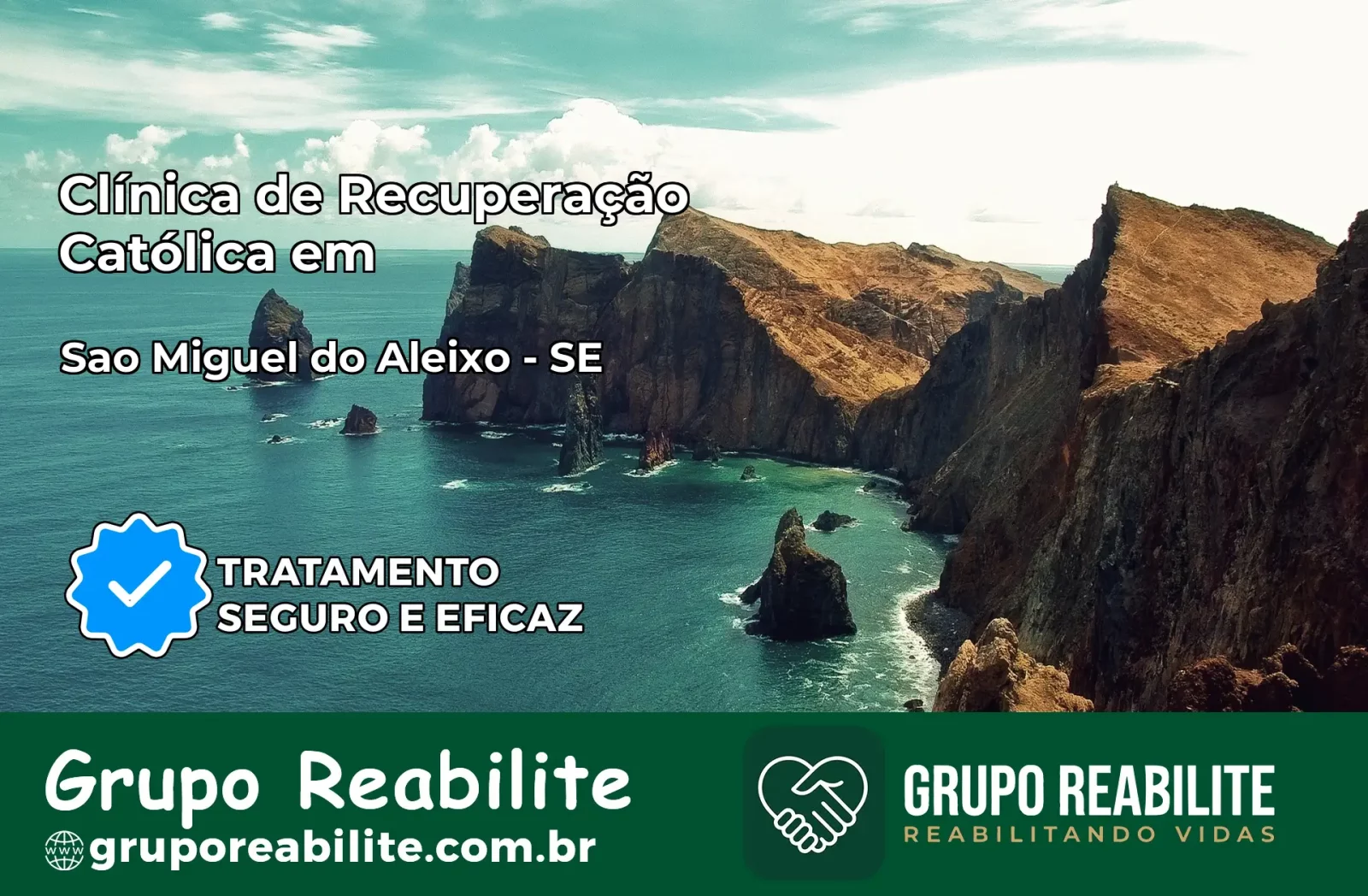 Clínica de Recuperação Católica em São Miguel do Aleixo | Internação 24h