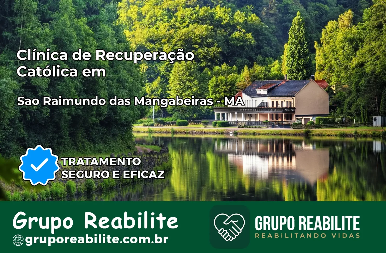 Clínica de Recuperação Católica em São Raimundo das Mangabeiras | Internação 24h