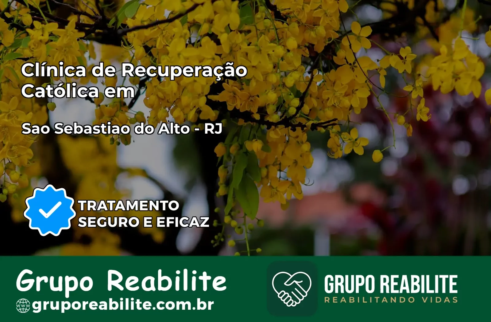 Clínica de Recuperação Católica em São Sebastião do Alto | Internação 24h