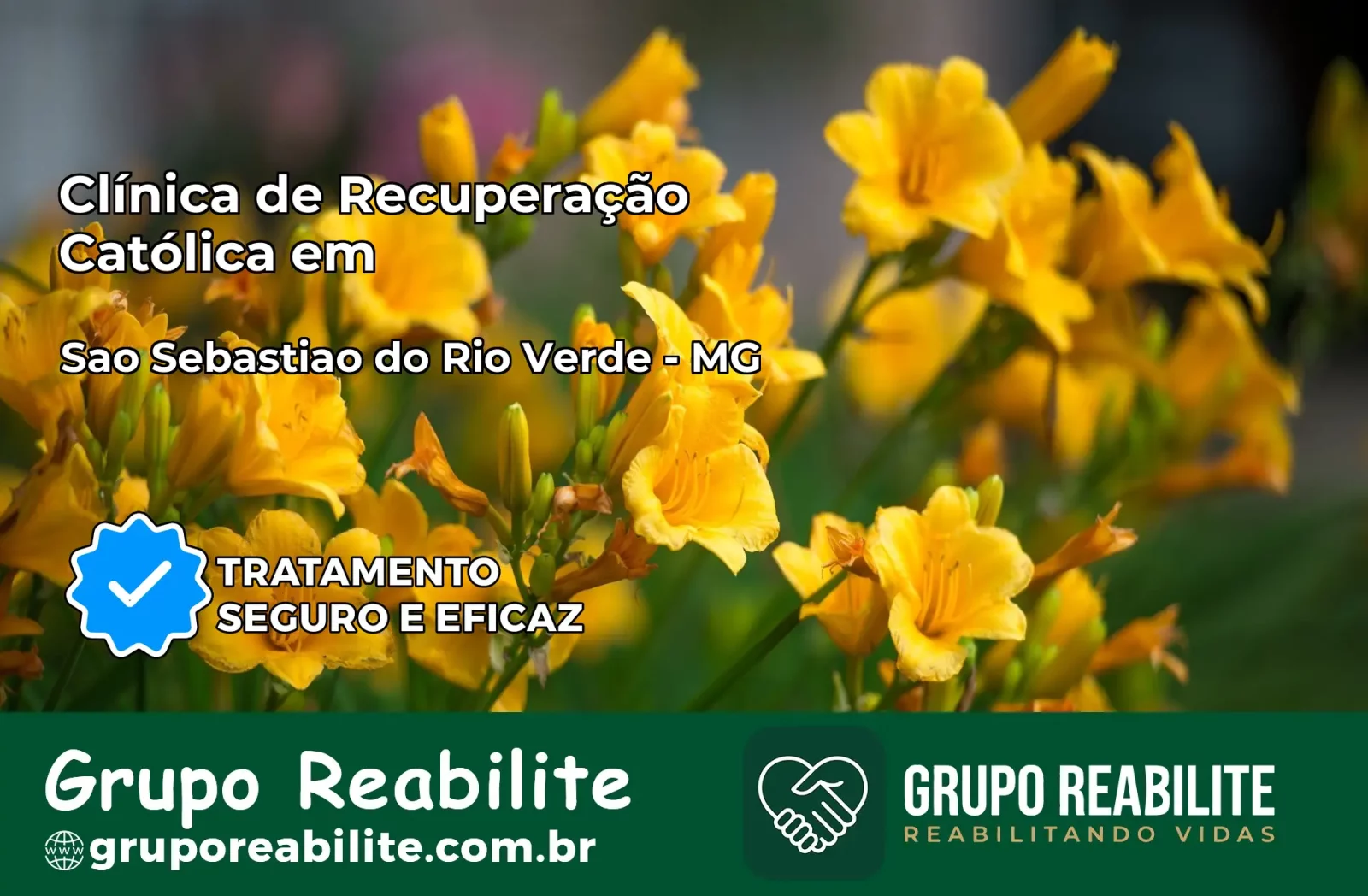 Clínica de Recuperação Católica em São Sebastião do Rio Verde | Internação 24h