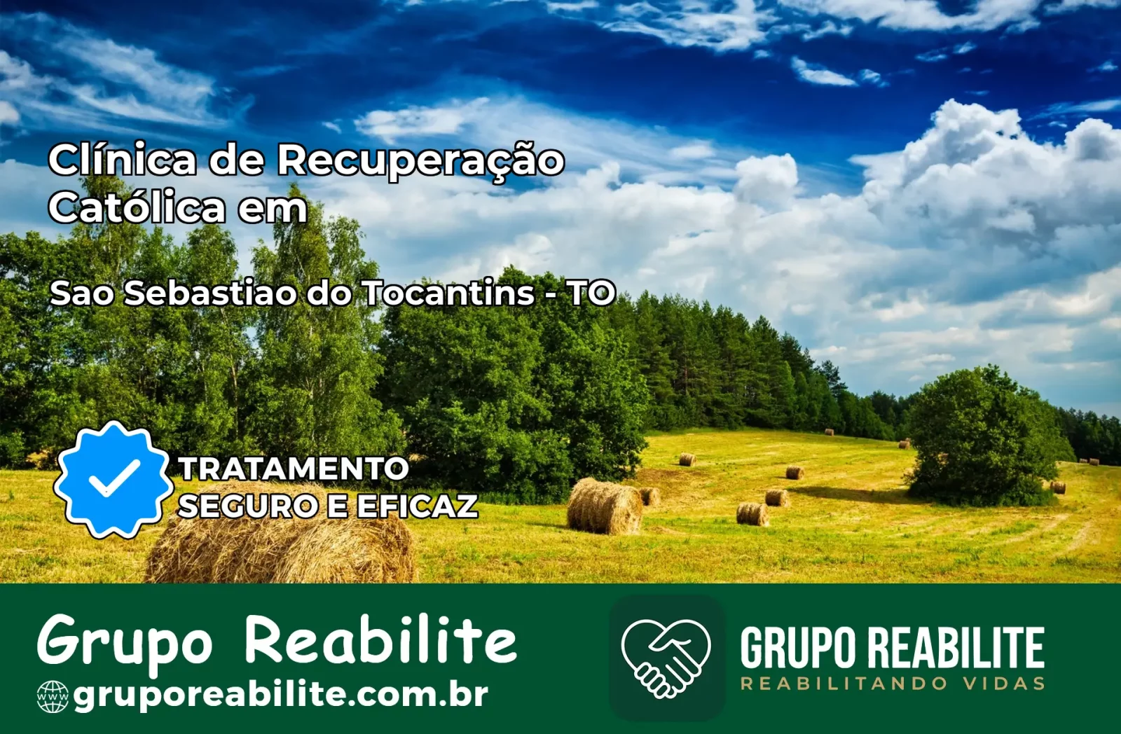 Clínica de Recuperação Católica em São Sebastião do Tocantins | Internação 24h