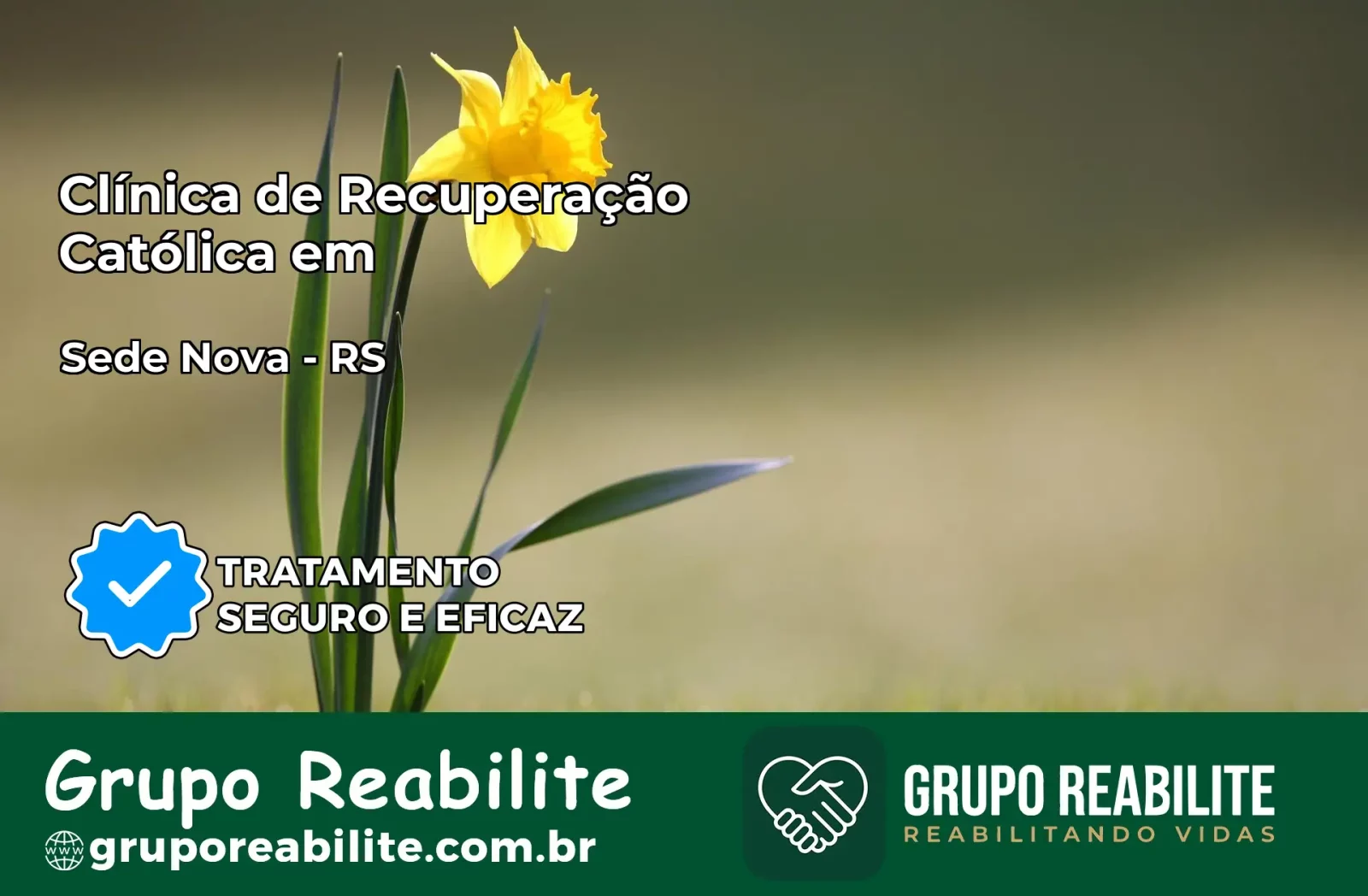 Clínica de Recuperação Católica em Sede Nova | Internação 24h
