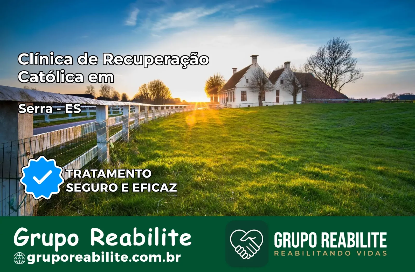 Clínica de Recuperação Católica em Serra | Internação 24h