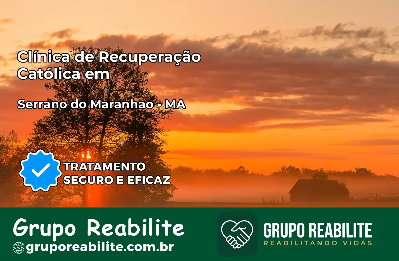 Clínica de Recuperação Católica em Serrano do Maranhão | Internação 24h