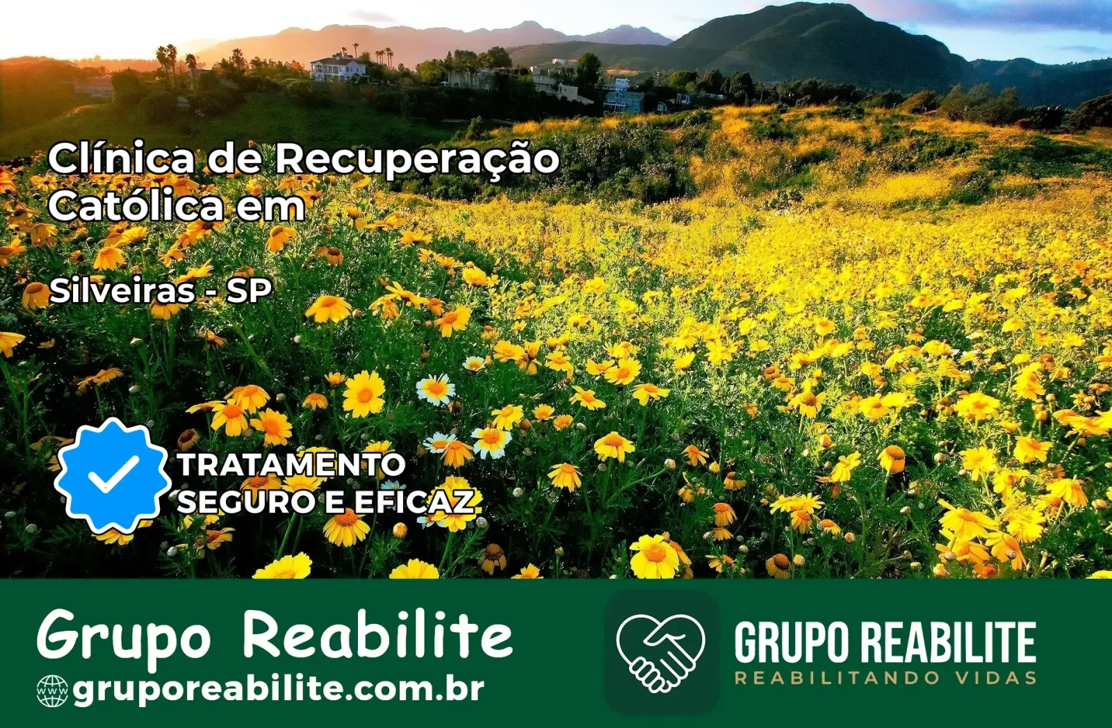 Clínica de Recuperação Católica em Silveiras | Internação 24h