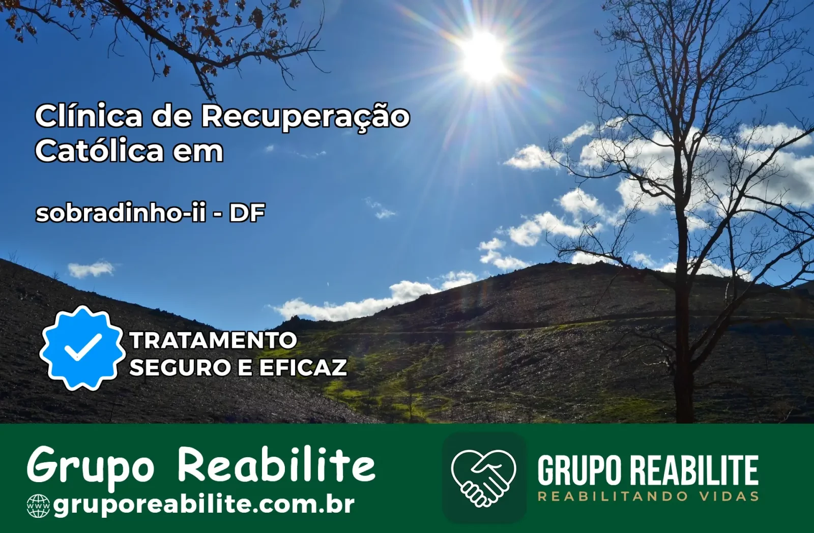 Clínica de Recuperação Católica em sobradinho-ii | Internação 24h