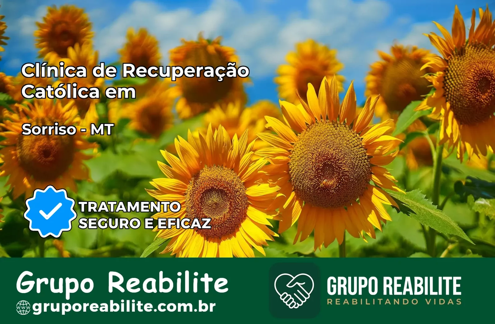 Clínica de Recuperação Católica em Sorriso | Internação 24h