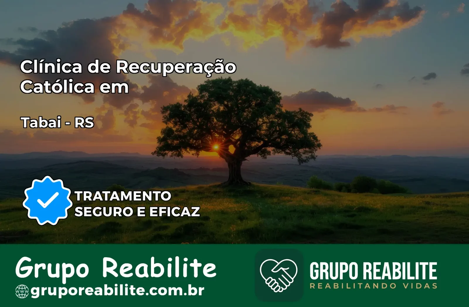 Clínica de Recuperação Católica em Tabaí | Internação 24h