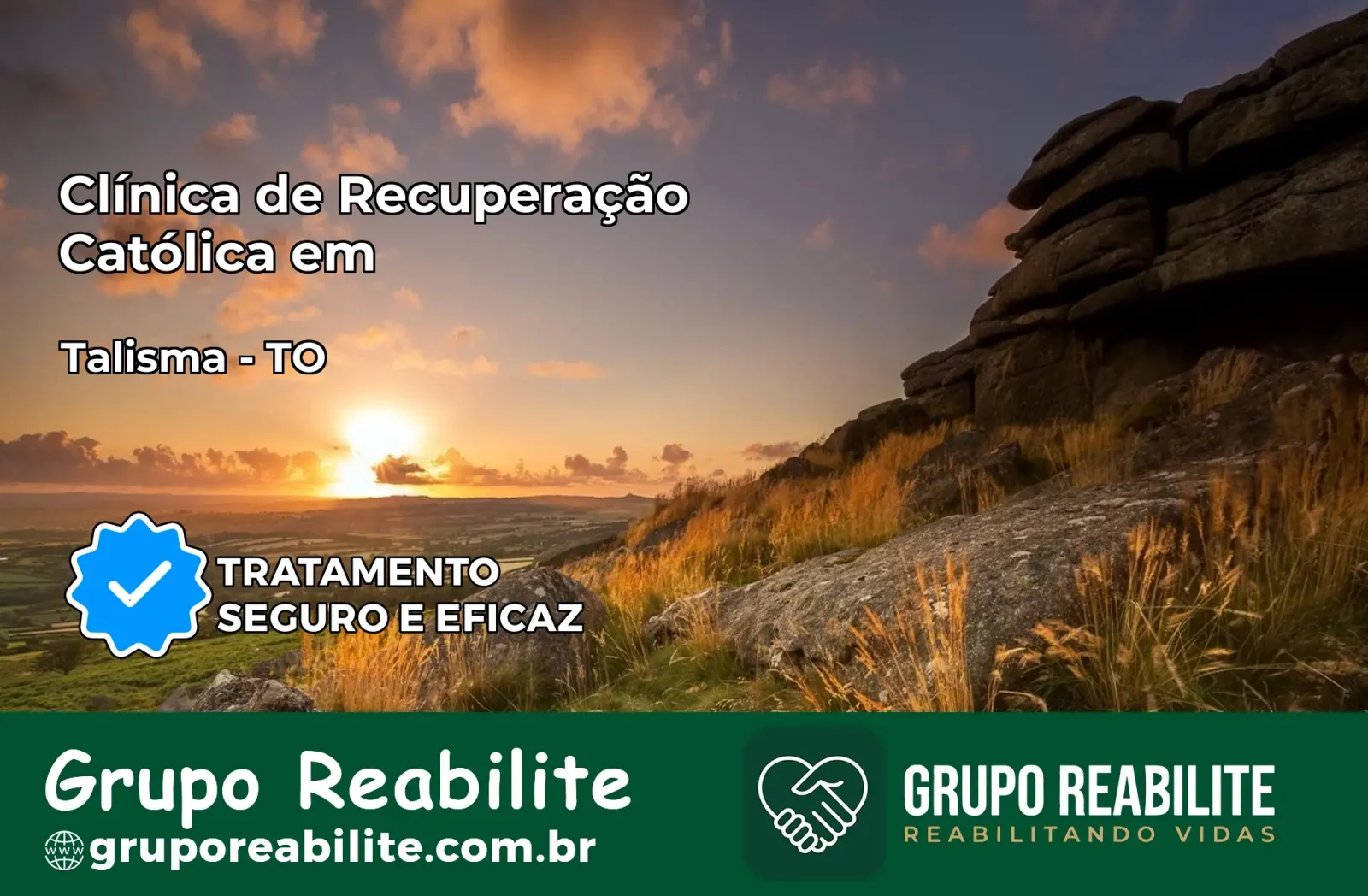Clínica de Recuperação Católica em Talismã | Internação 24h