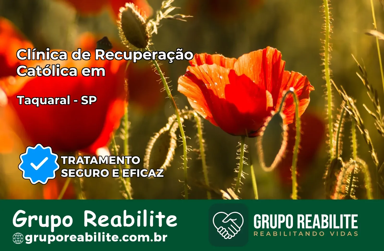 Clínica de Recuperação Católica em Taquaral | Internação 24h