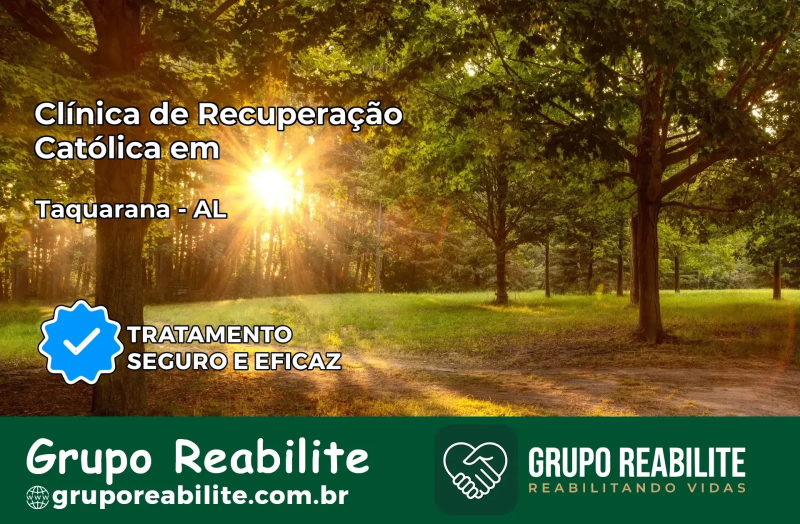 Clínica de Recuperação Católica em Taquarana | Internação 24h