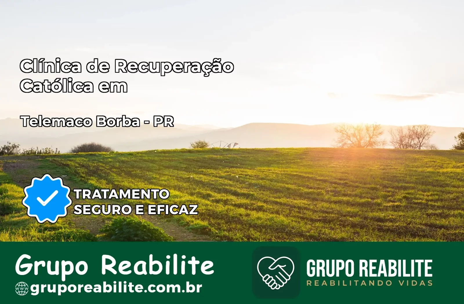 Clínica de Recuperação Católica em Tamboara | Internação 24h