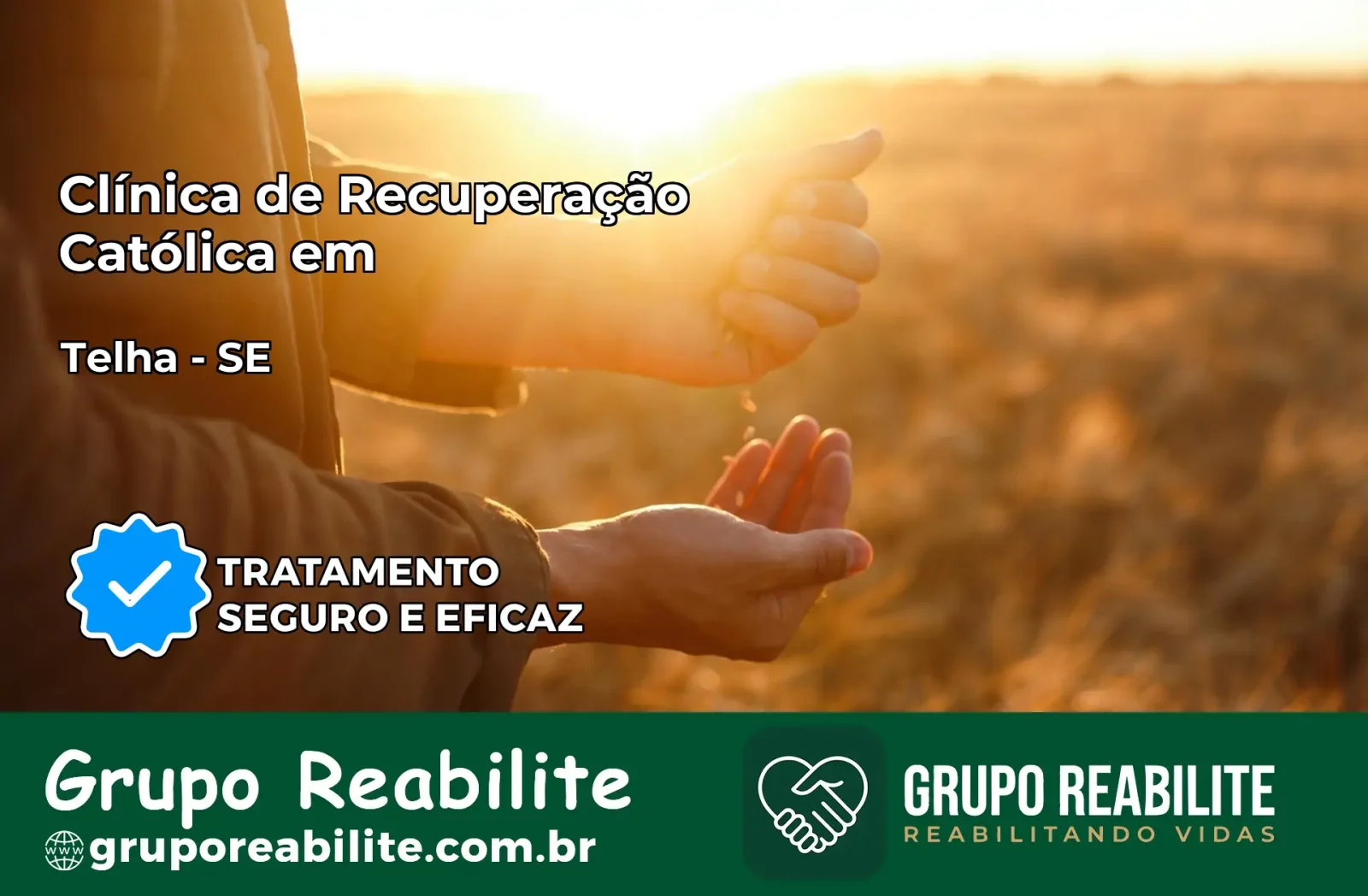 Clínica de Recuperação Católica em Telha | Internação 24h