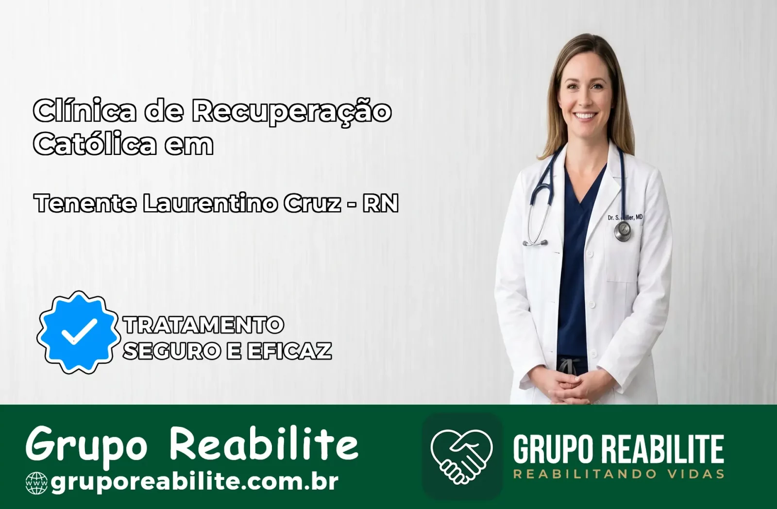 Clínica de Recuperação Católica em Tenente Laurentino Cruz | Internação 24h